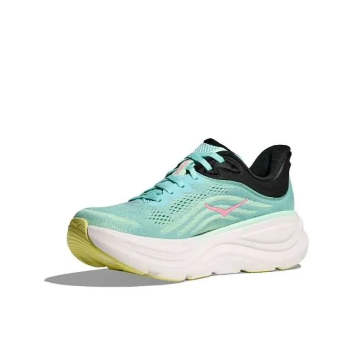HOKA Bondi 9 Blue Spark & Mint Fluorite