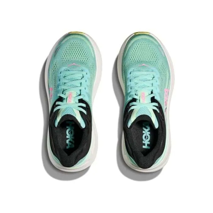 HOKA Bondi 9 Blue Spark & Mint Fluorite
