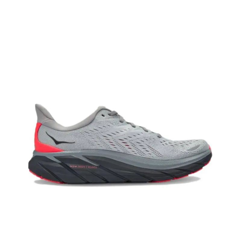 Hoka One Clifton 8 Sharkskin Diva Pink