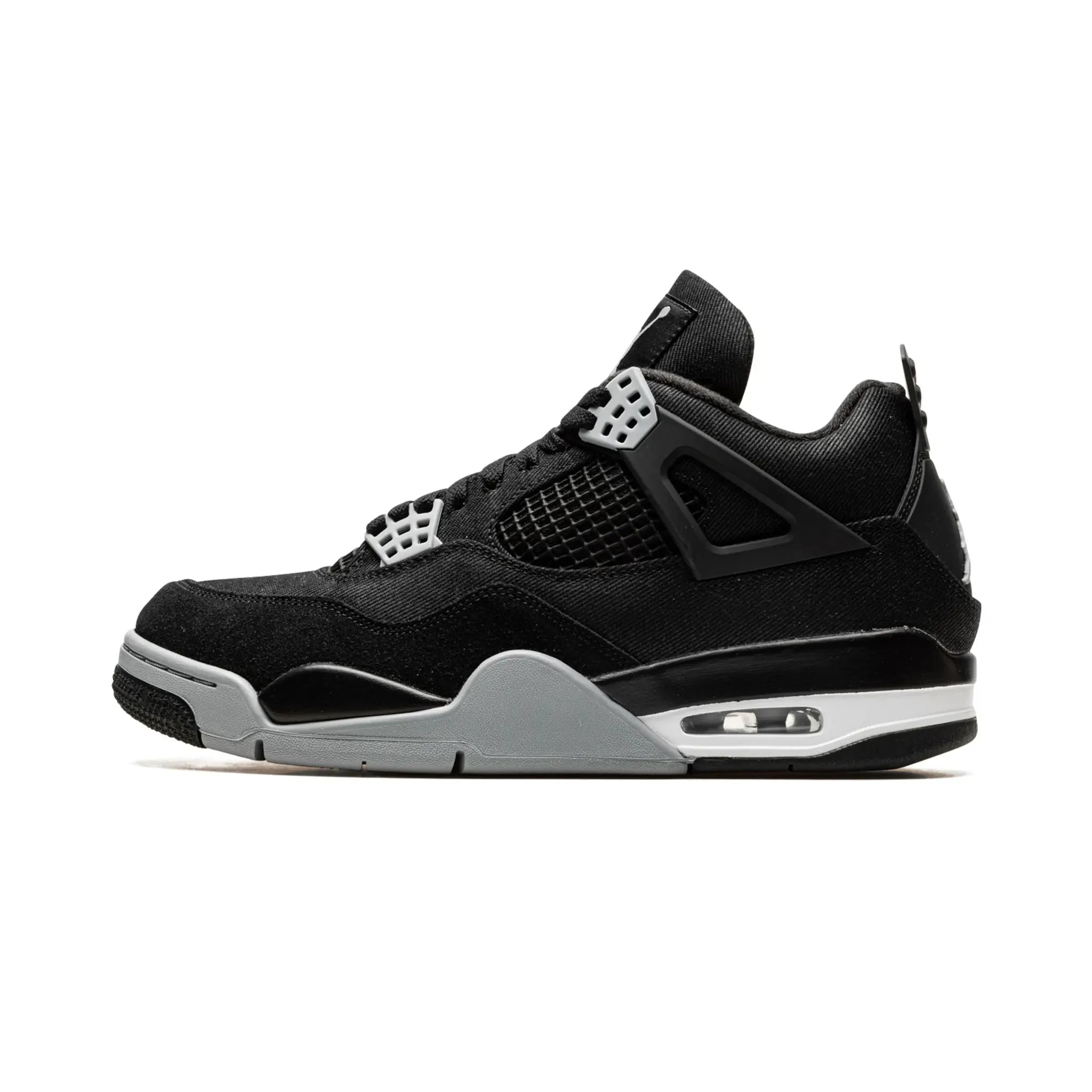 Air Jordan 4 Retro Black Canvas