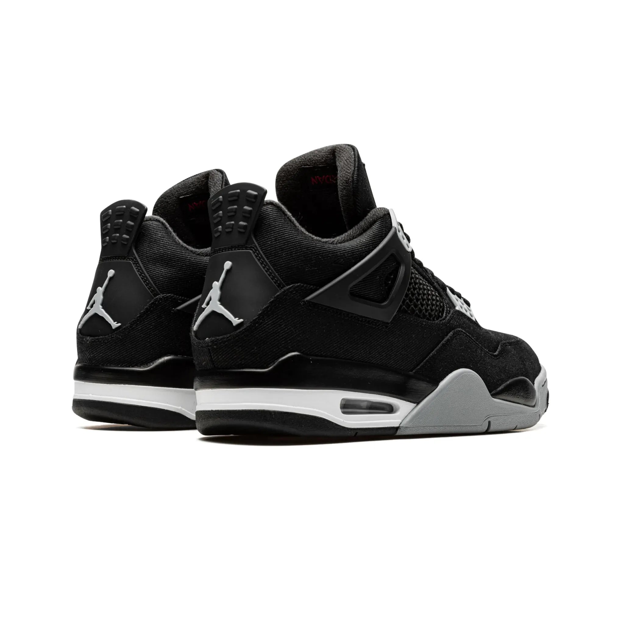 Air Jordan 4 Retro Black Canvas