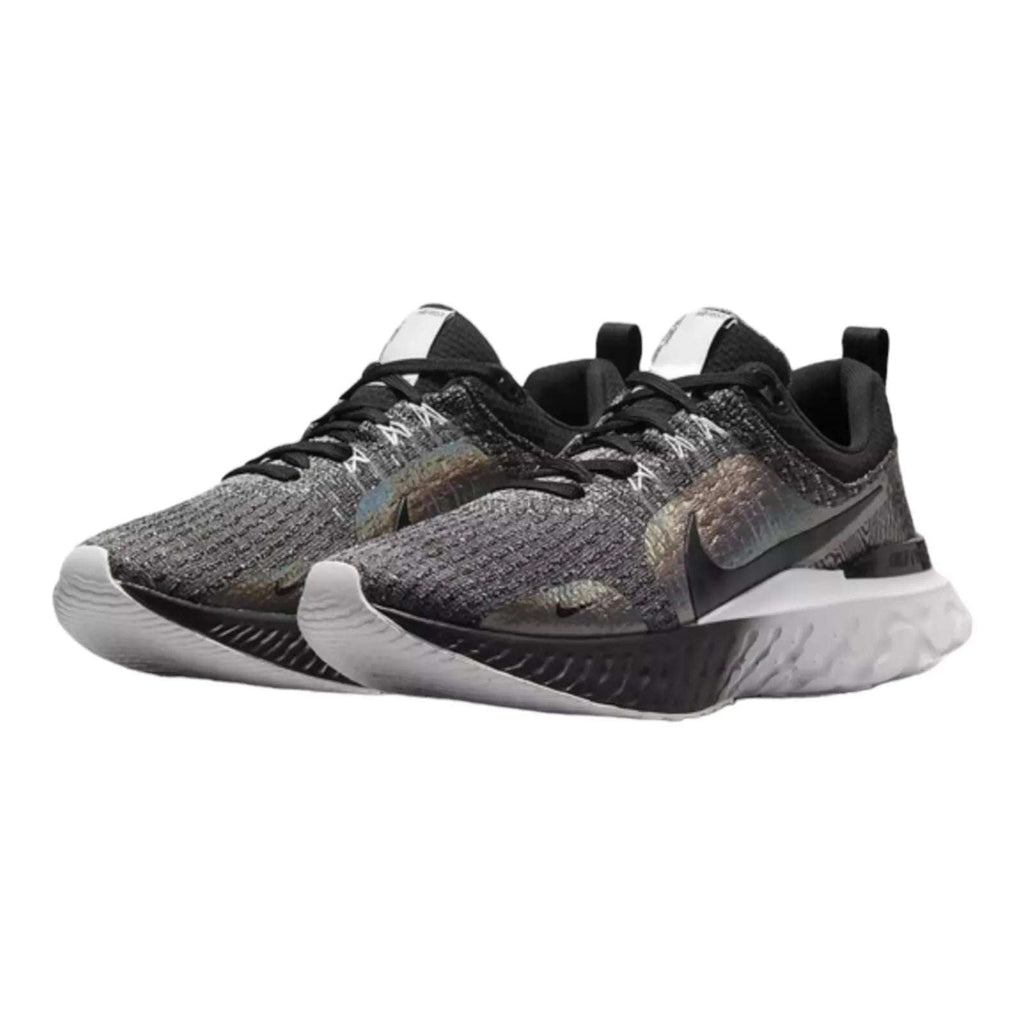 Nike React Infinity Run Flyknit 3 Premium Black Zebra Iridescent image