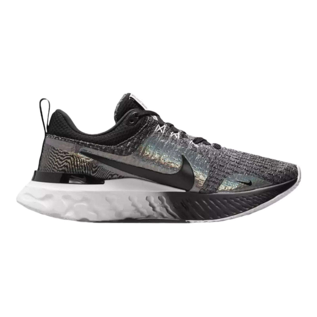 Nike React Infinity Run Flyknit 3 Premium Black Zebra Iridescent image 3