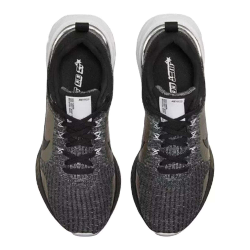 Nike React Infinity Run Flyknit 3 Premium Black Zebra Iridescent image 4