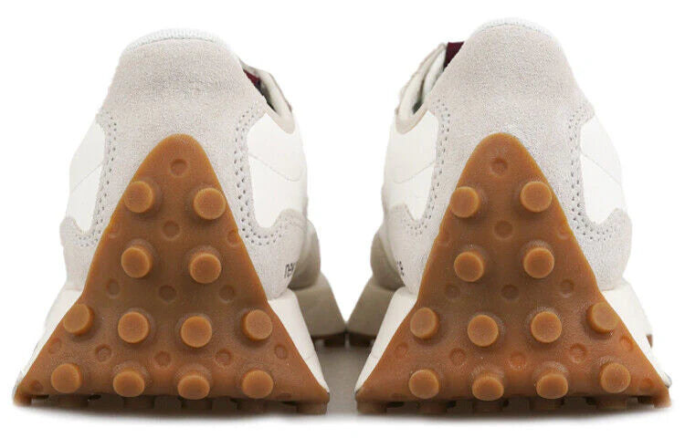 New Balance 327 White Dark Red