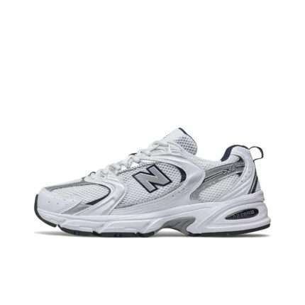 New Balance 740 White Silver Metallic Black