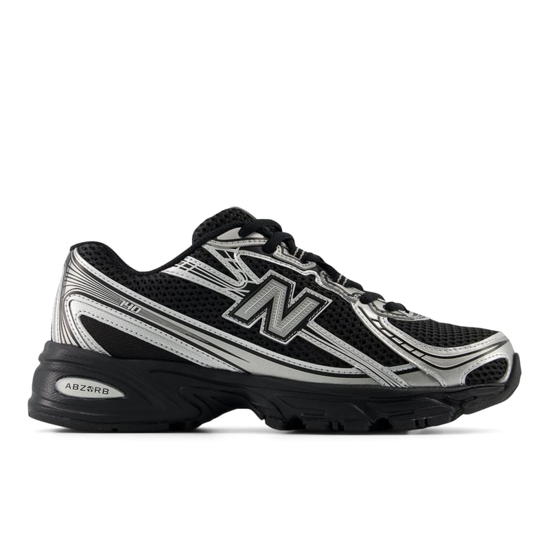 New Balance 740 Black Silver Metallic