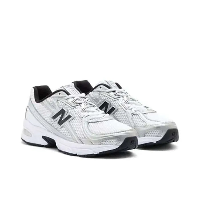 New Balance 740 White Silver Metallic Black