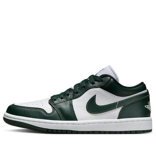 Air Jordan 1 Low White Galactic Jade