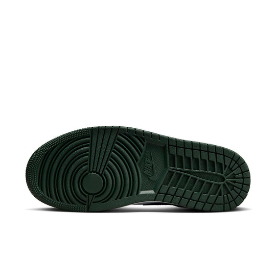 Air Jordan 1 Low White Galactic Jade