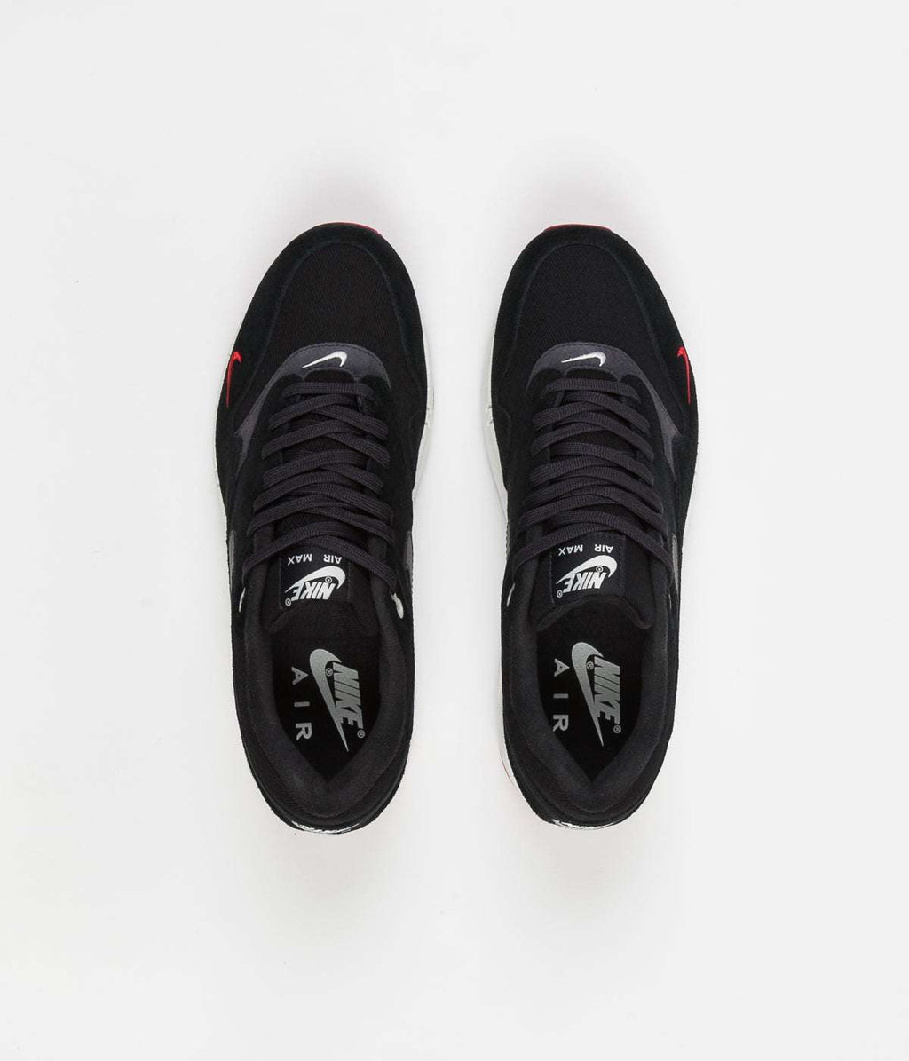 Nike Air Max 1 Premium Black  University Red  Sail Oil Grey STASP image 5