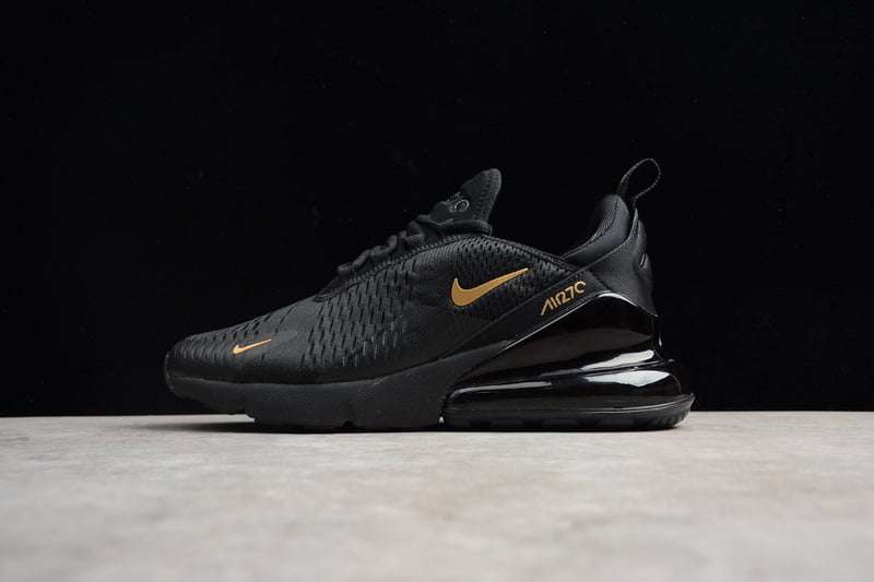 Nike Air Max 270 Black Gold image 4