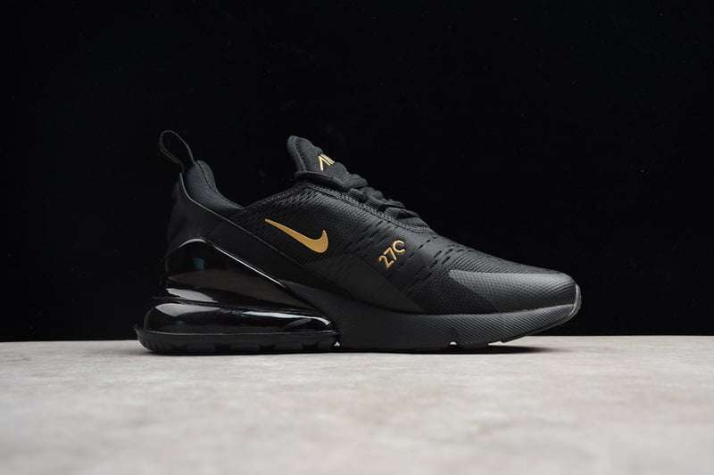 Nike Air Max 270 Black Gold image 3