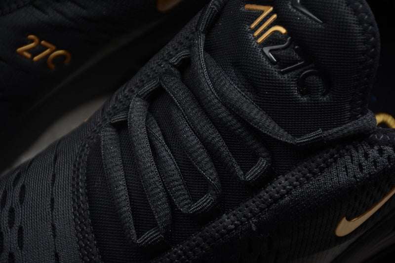 Nike Air Max 270 Black Gold image 7