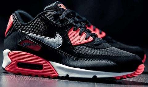 Nike Air Max 90 Black Infrared image 2