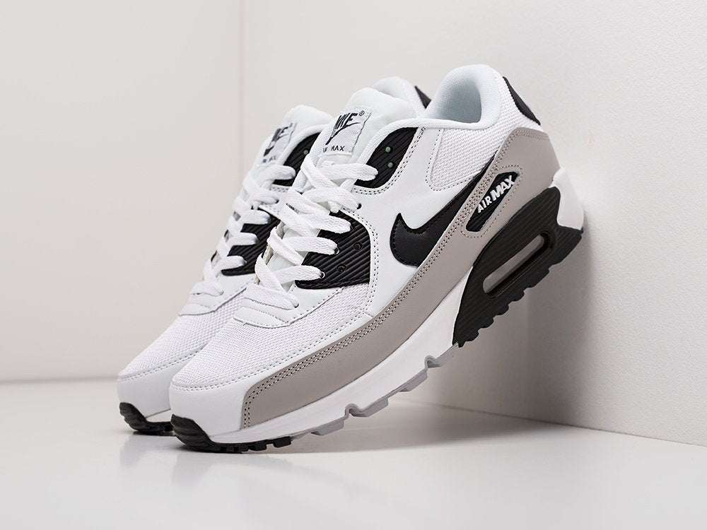Nike Air Max 90 Essential White Black Matt Silver image 3