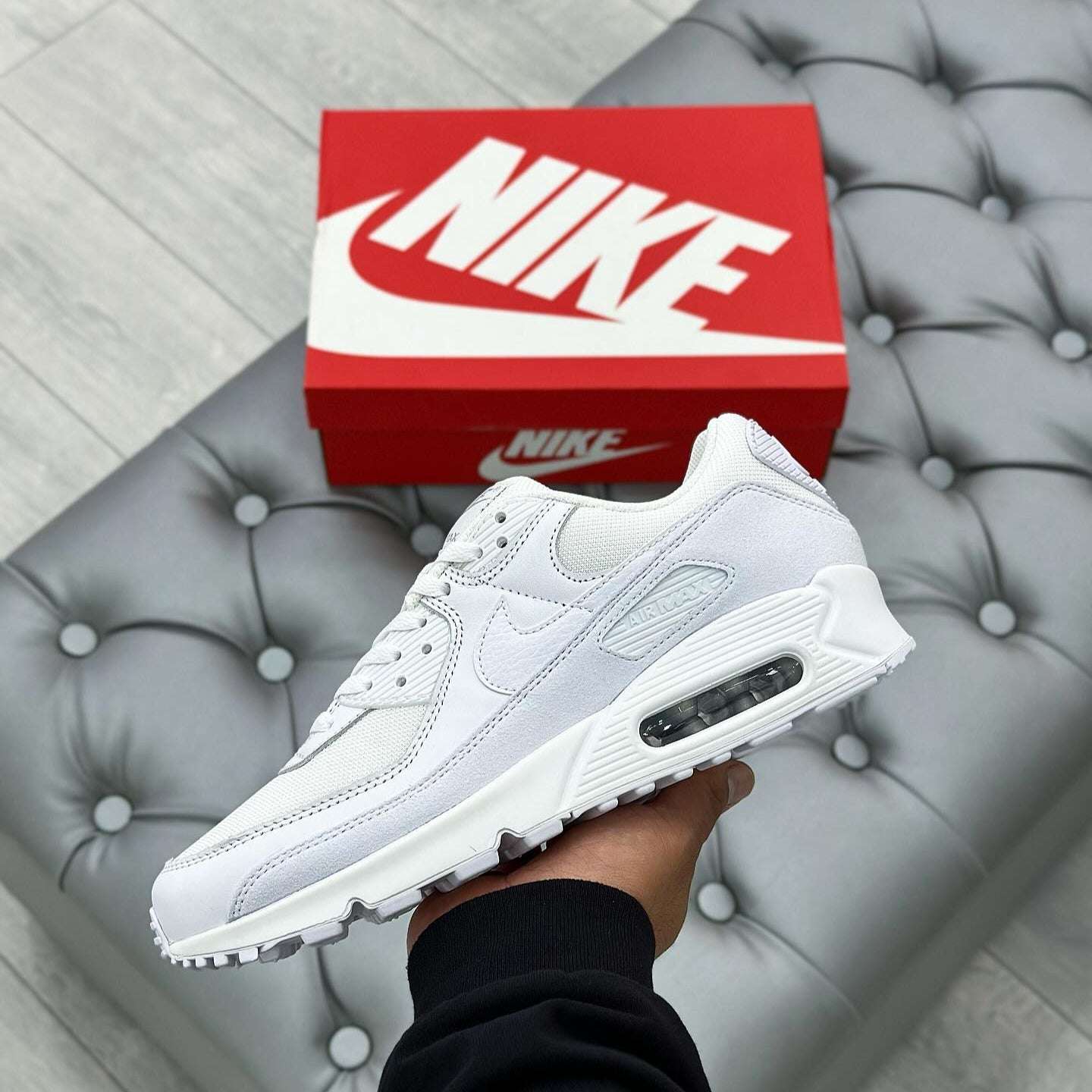 Nike Air Max 90 Triple White image