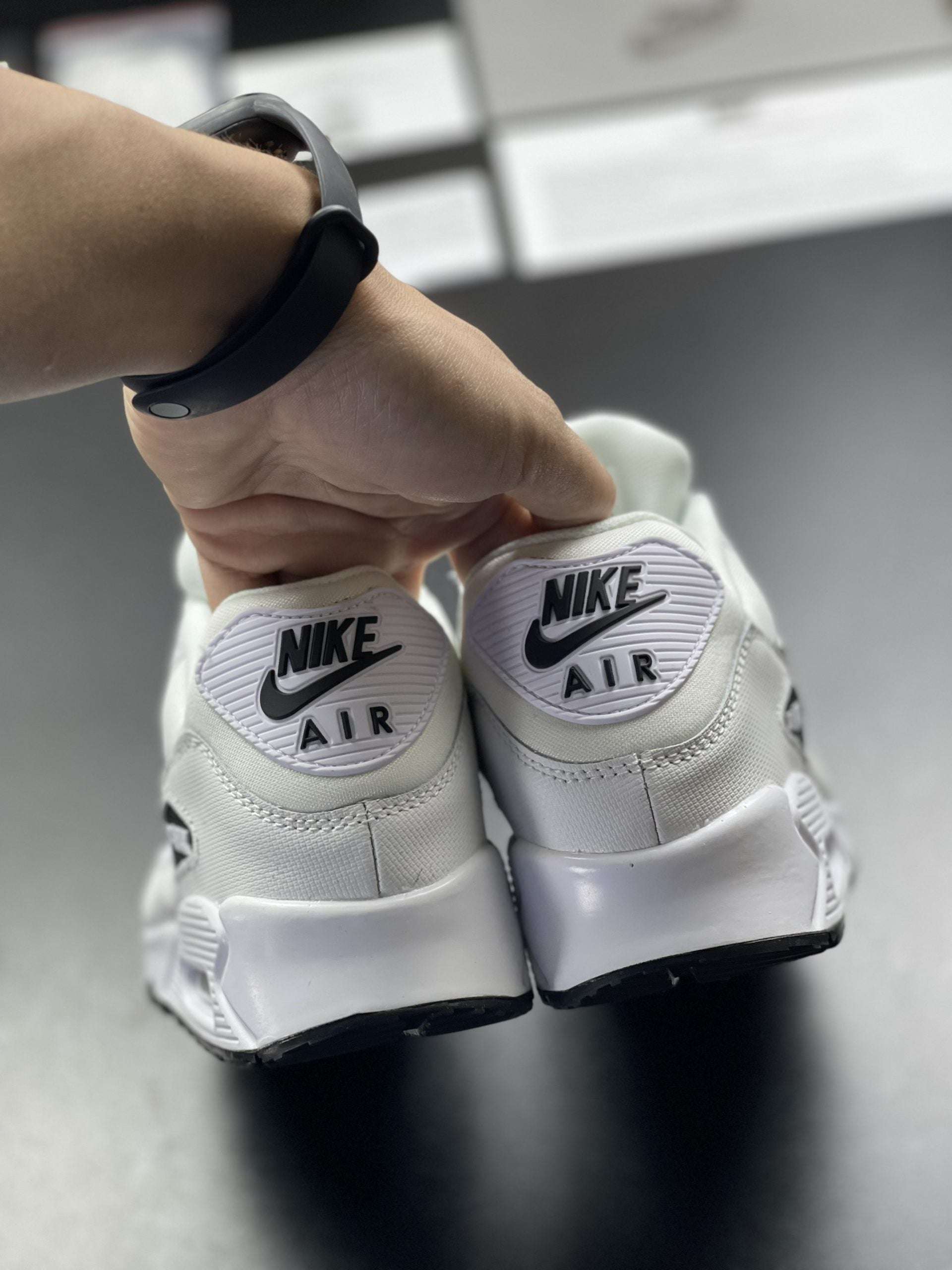 Nike Air Max 90 White Black image 6