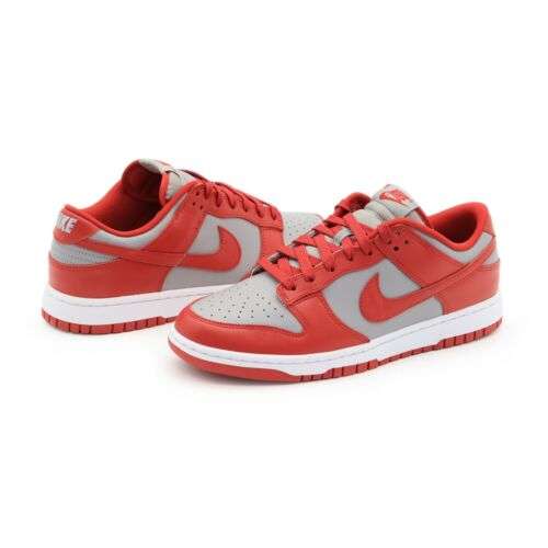 Nike Dunk Low Retro UNLV Varsity Red Medium Grey White Orange image 4