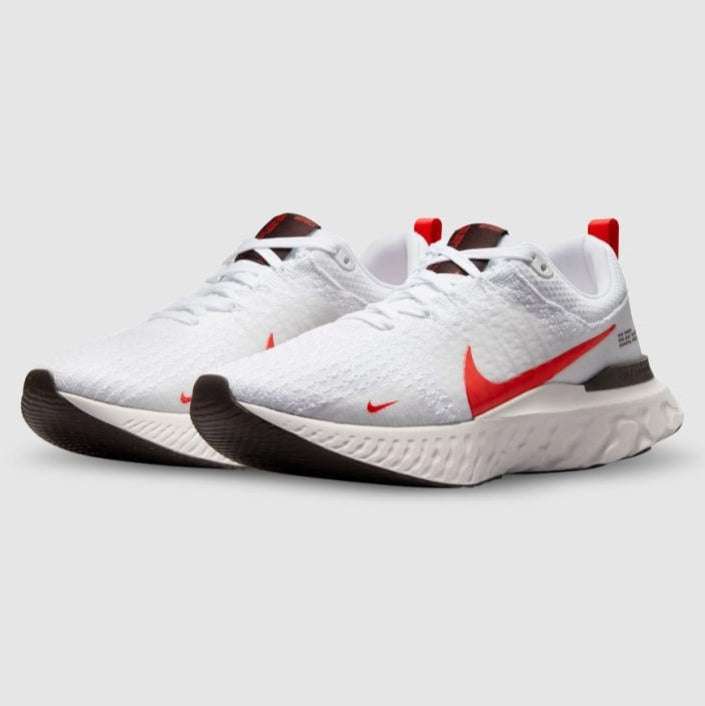 Nike React Infinity Run Flyknit 3 White Light Crimson image