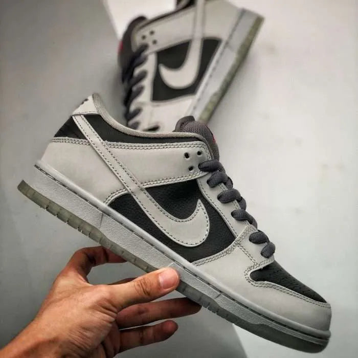 Atlas x Nike SB Dunk Low Wolf Grey Black Challenge Red