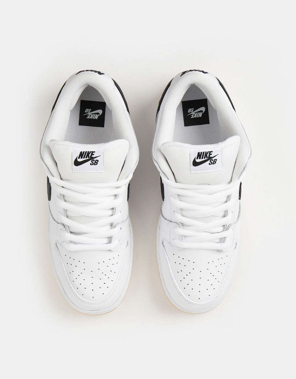 Nike SB Dunk Low White & Gum Light Brown image 4