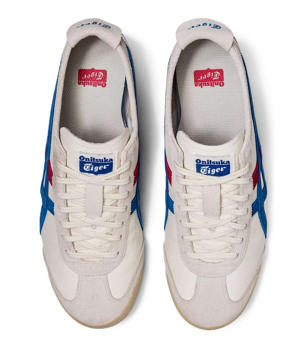 Onitsuka Tiger Men’s Mexico 66 Vin  White & Directoire Blue image 7