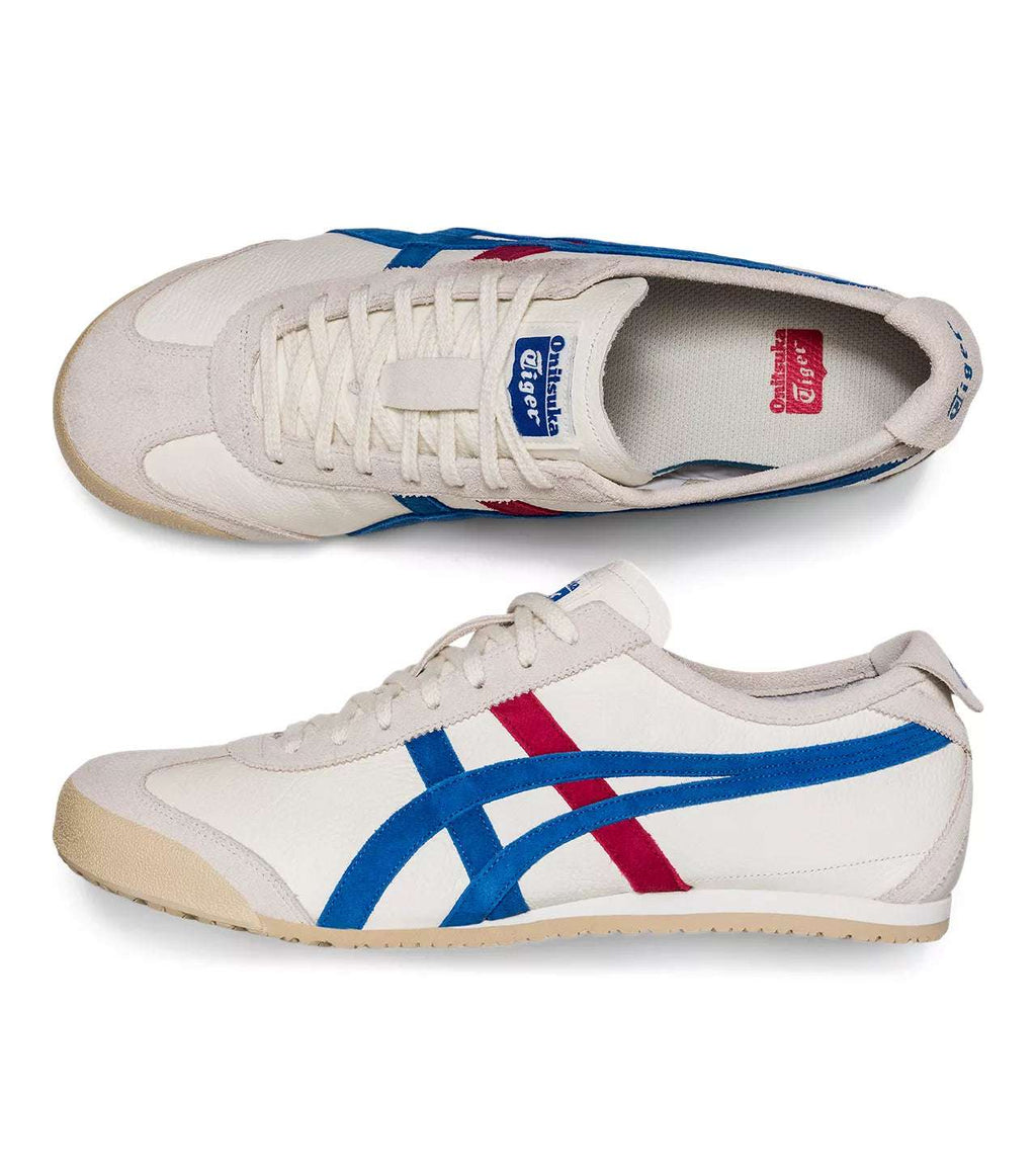 Onitsuka Tiger Men’s Mexico 66 Vin  White & Directoire Blue image 4