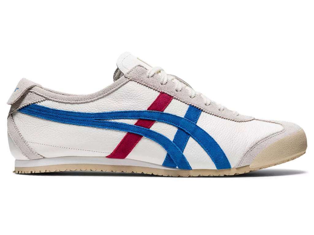 Onitsuka Tiger Men’s Mexico 66 Vin  White & Directoire Blue image