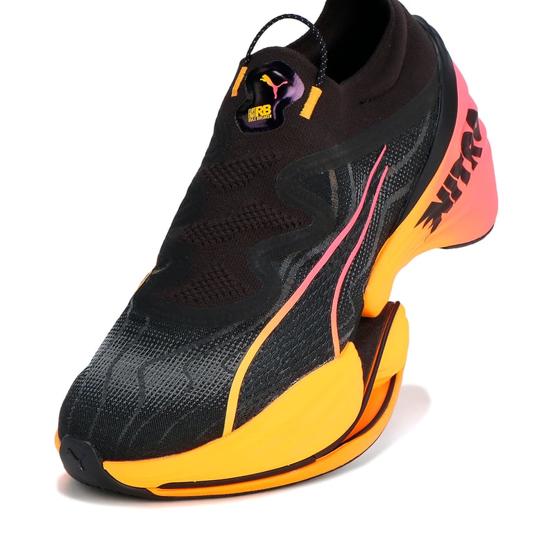 Puma Fast RB Nitro Elite Black & Sun Stream