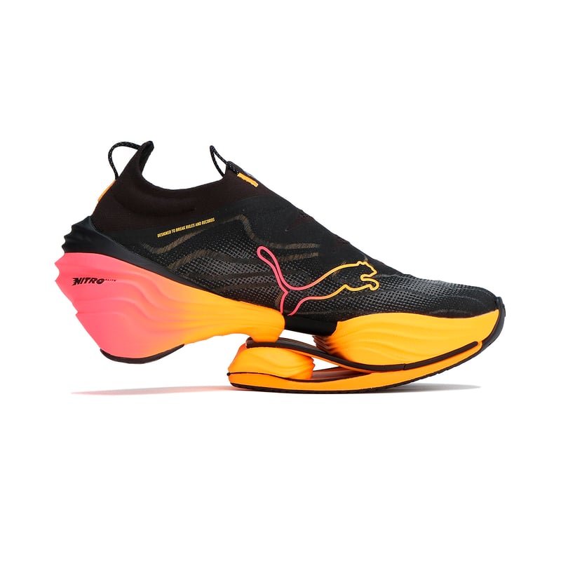 Puma Fast RB Nitro Elite Black & Sun Stream