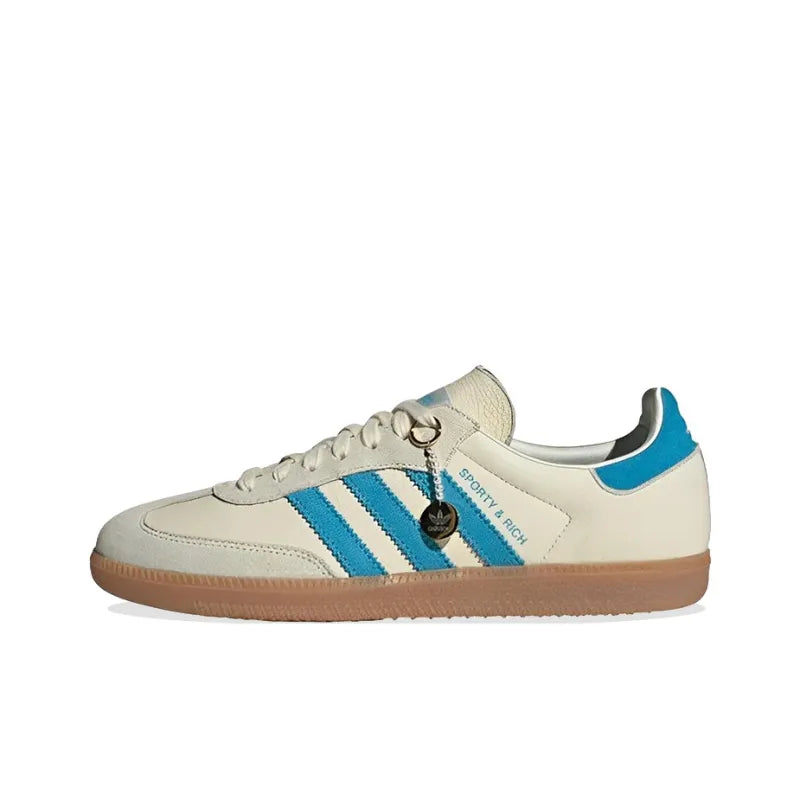 Sporty & Rich x Adidas Samba OG Rich Cream Blue