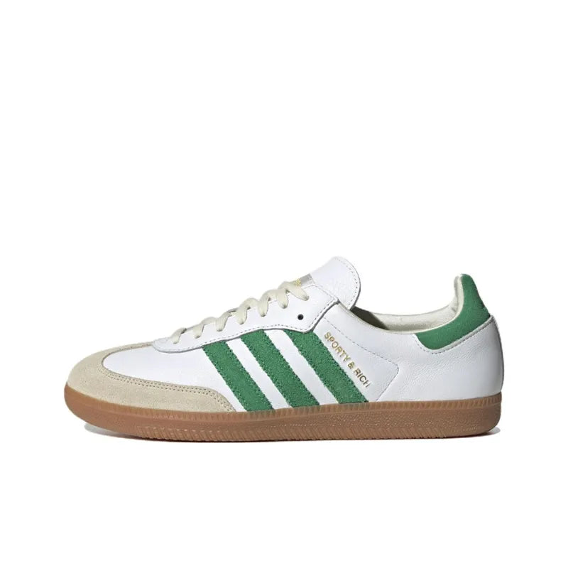 Sporty & Rich x Adidas Samba OG Rich White Green