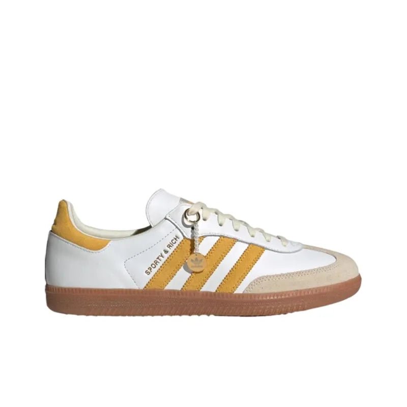 Sporty & Rich x Adidas Samba OG White Bold Gold