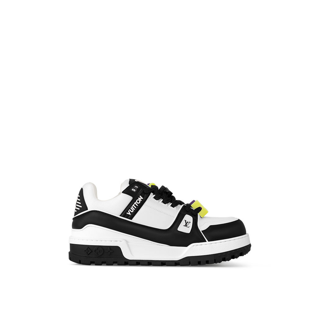 Louis Vuitton Trainer Maxi Black White Sneaker