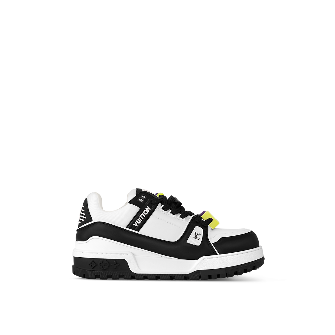 Louis Vuitton Trainer Maxi Black White Sneaker