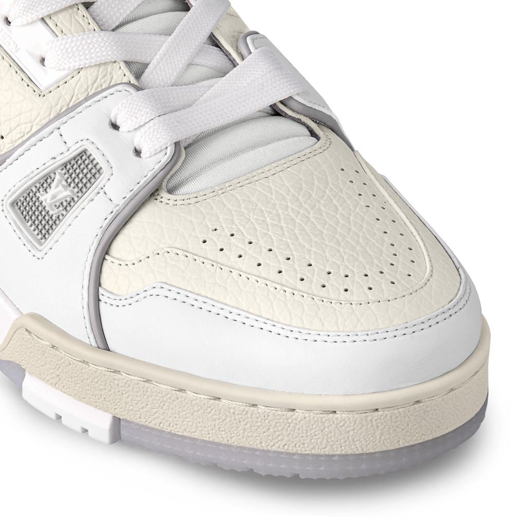 Louis Vuitton #54 Signature White Grey Trainer