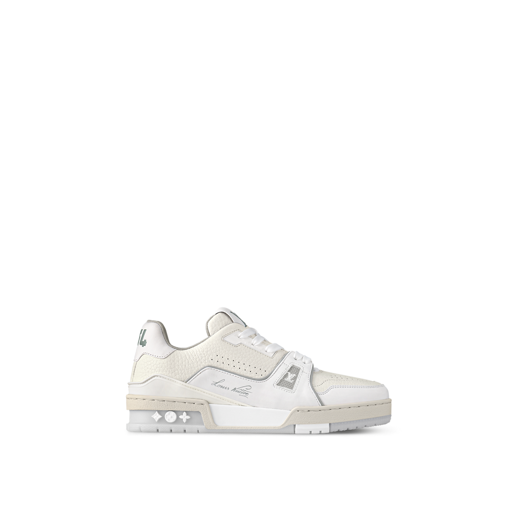 Louis Vuitton #54 Signature White Grey Trainer