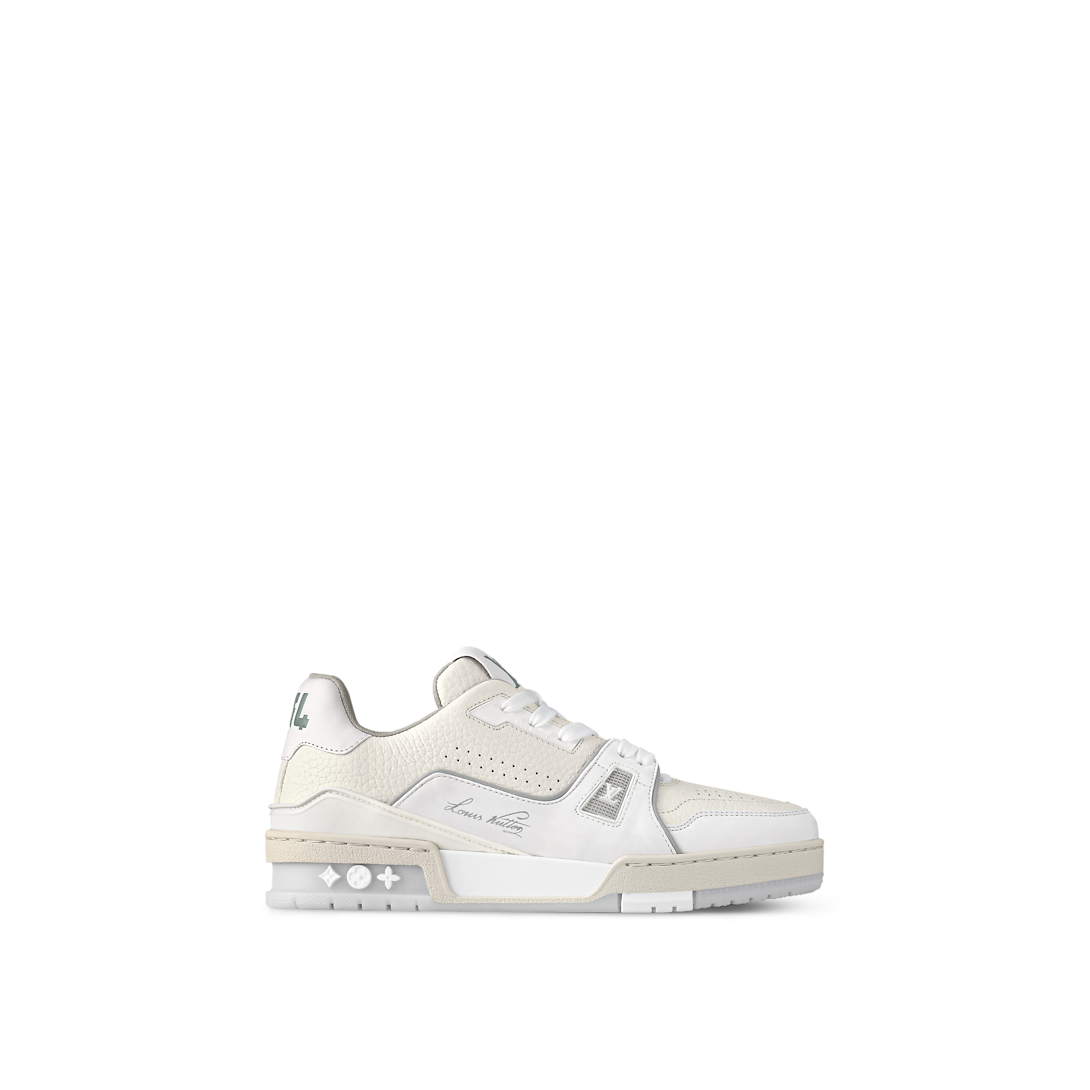 Louis Vuitton #54 Signature White Grey Trainer