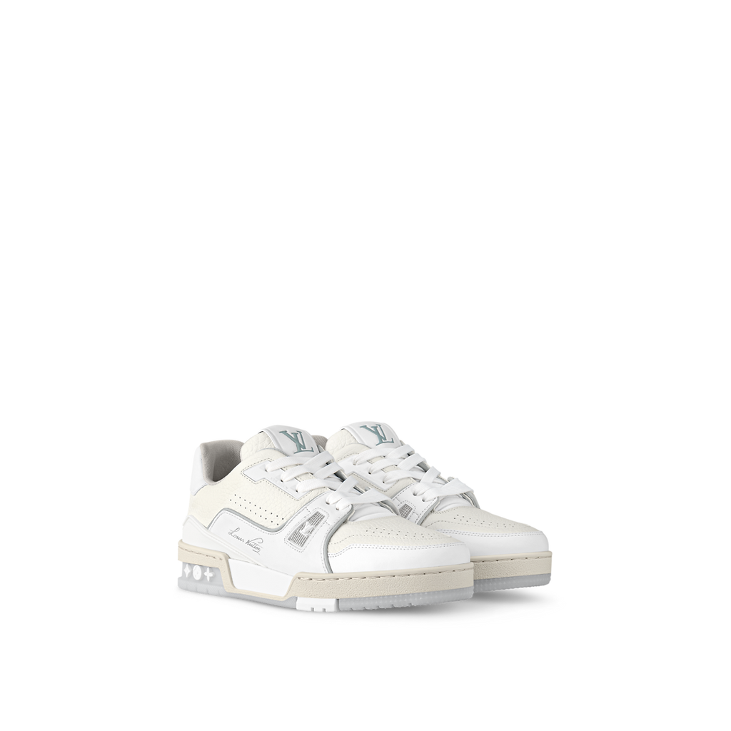Louis Vuitton #54 Signature White Grey Trainer