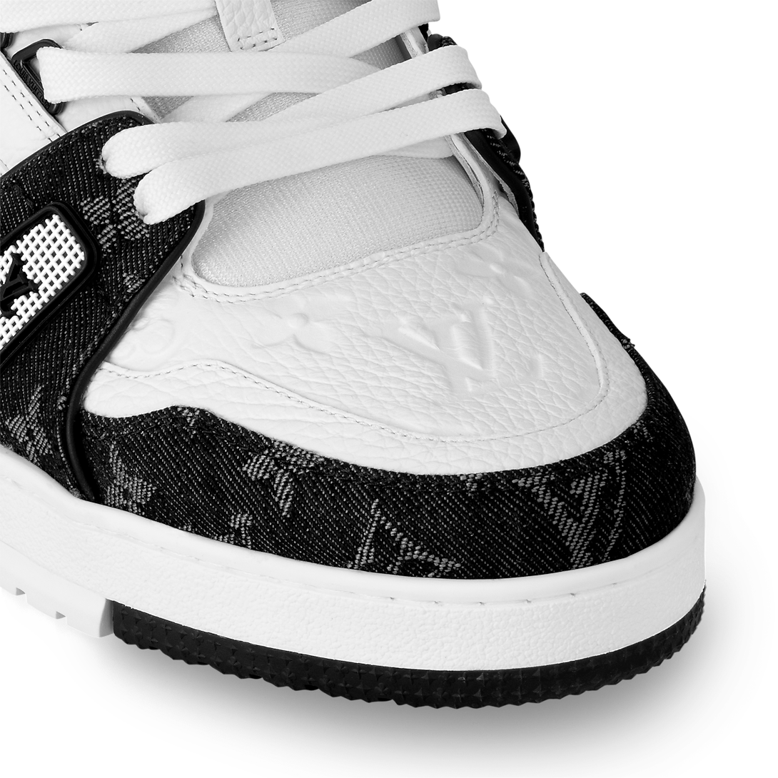 Louis Vuitton Black White Trainer