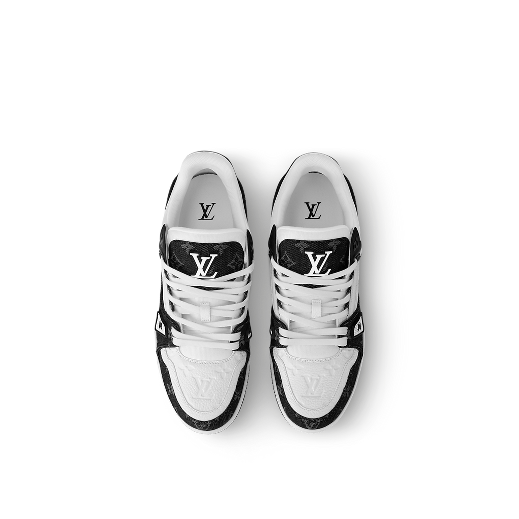 Louis Vuitton Black White Trainer