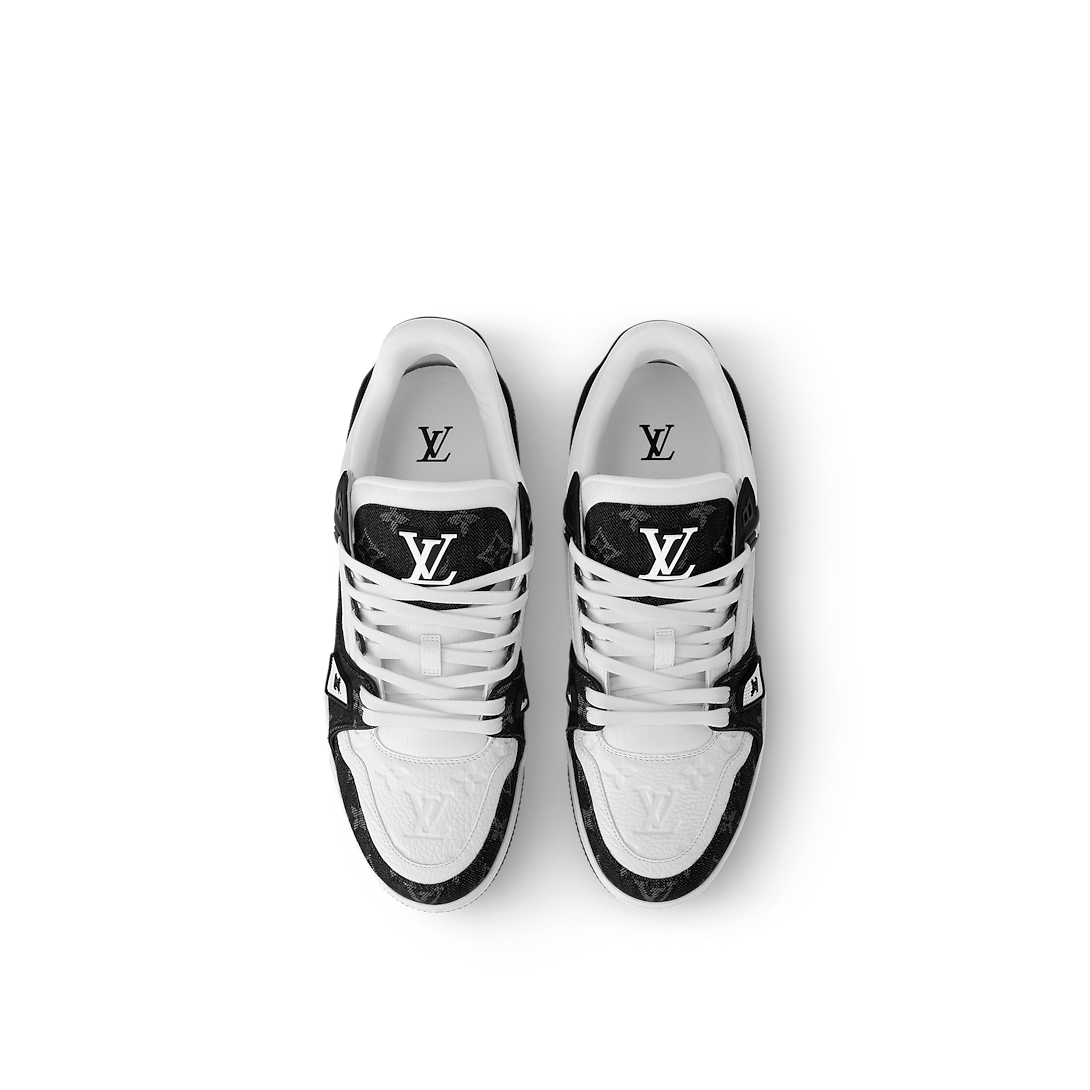 Louis Vuitton Black White Trainer
