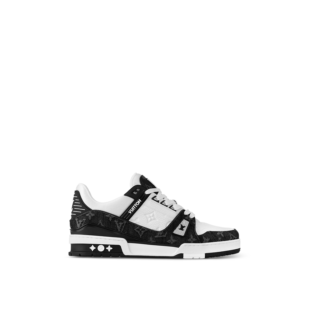 Louis Vuitton Black White Trainer