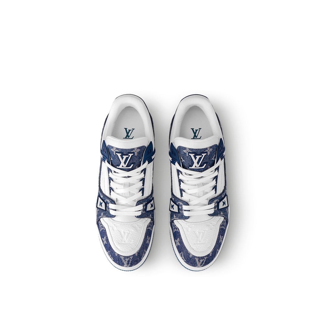 Louis Vuitton Blue White Trainer