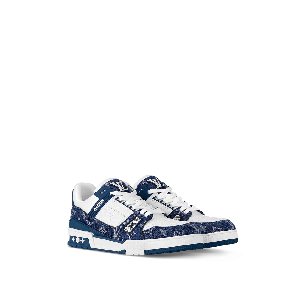Louis Vuitton Blue White Trainer