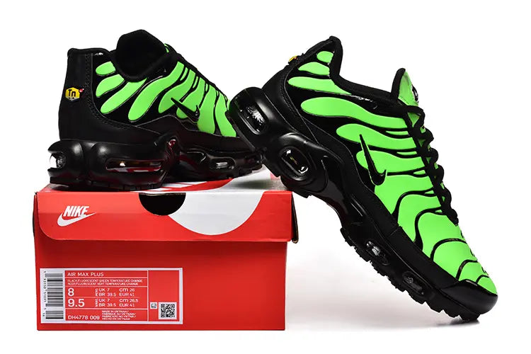Nike Air Max Plus TN Black/Lime Green